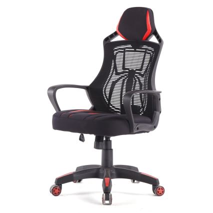 Gaming Stoel VARR Spider zwart/rood