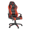Gaming stoel VARR Zolder zwart/rood
