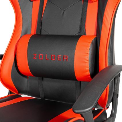 Gaming stoel VARR Zolder zwart/rood