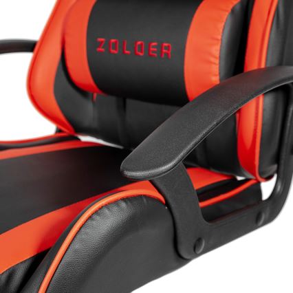 Gaming stoel VARR Zolder zwart/rood