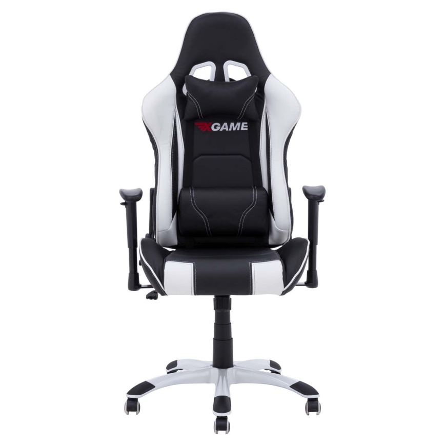 Gaming stoel zwart/wit