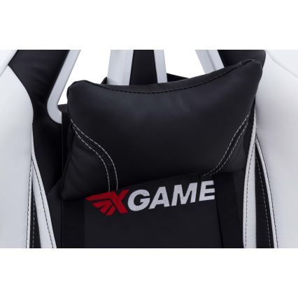 Gaming stoel zwart/wit