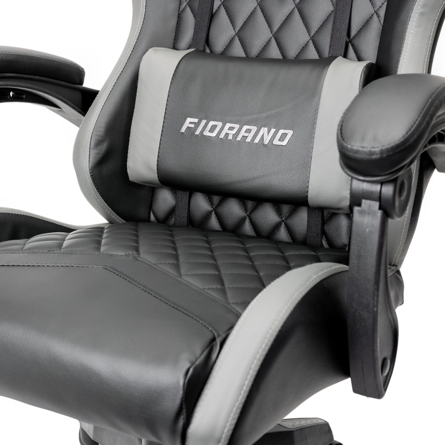 Gamingstoel FIORANO zwart/grijs