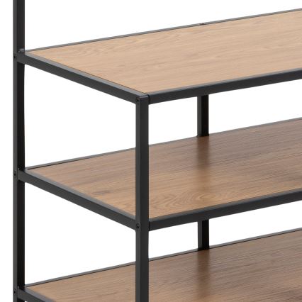 Gang muur SARON eiken/zwart