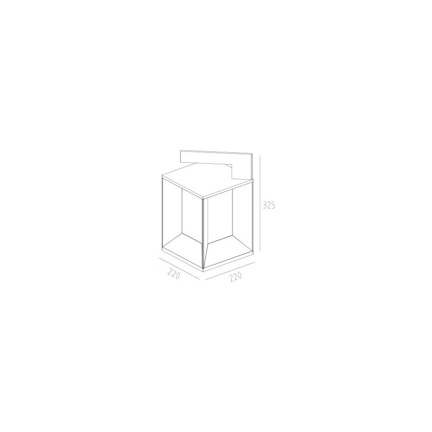 Gardino LX1222 - LED Buitenverlichting ZAFFERANO LED/18W/230V IP65
