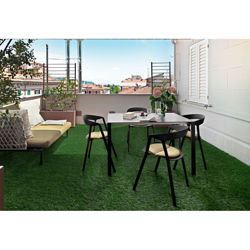 Gazon synthétique ALLGREEN 100 x 500 cm, hauteur de brin 30 mm, vert