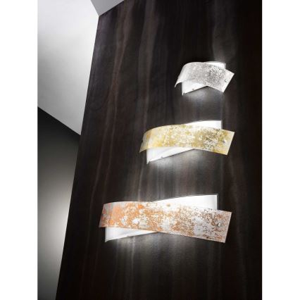 Gea Luce CAMILLA A M arg - Applique murale CAMILLA 4xE14/28W/230V 54 cm argent