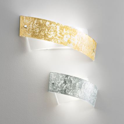 Gea Luce CAMILLA A P arg - Applique murale CAMILLA 2xE14/28W/230V 34 cm argent