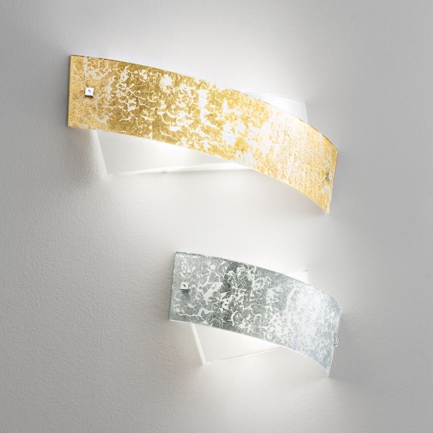 Gea Luce CAMILLA A P arg - Applique murale CAMILLA 2xE14/28W/230V 34 cm argent