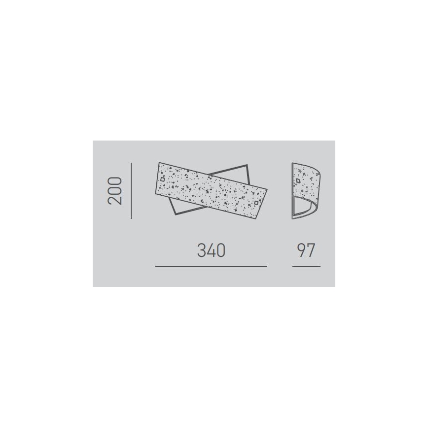 Gea Luce CAMILLA A P oro - Applique murale CAMILLA 2xE14/28W/230V 34 cm doré
