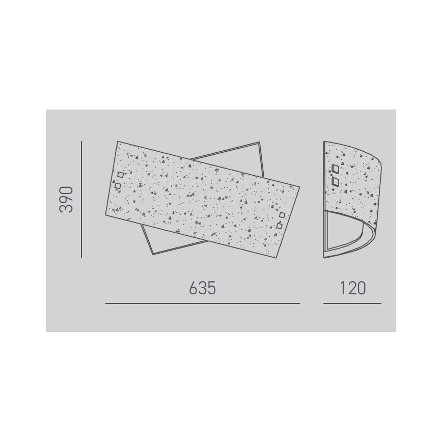 Gea Luce CAMILLA P M arg - Plafondlamp CAMILLA 2xE27/70W/230V 63,5 cm zilver