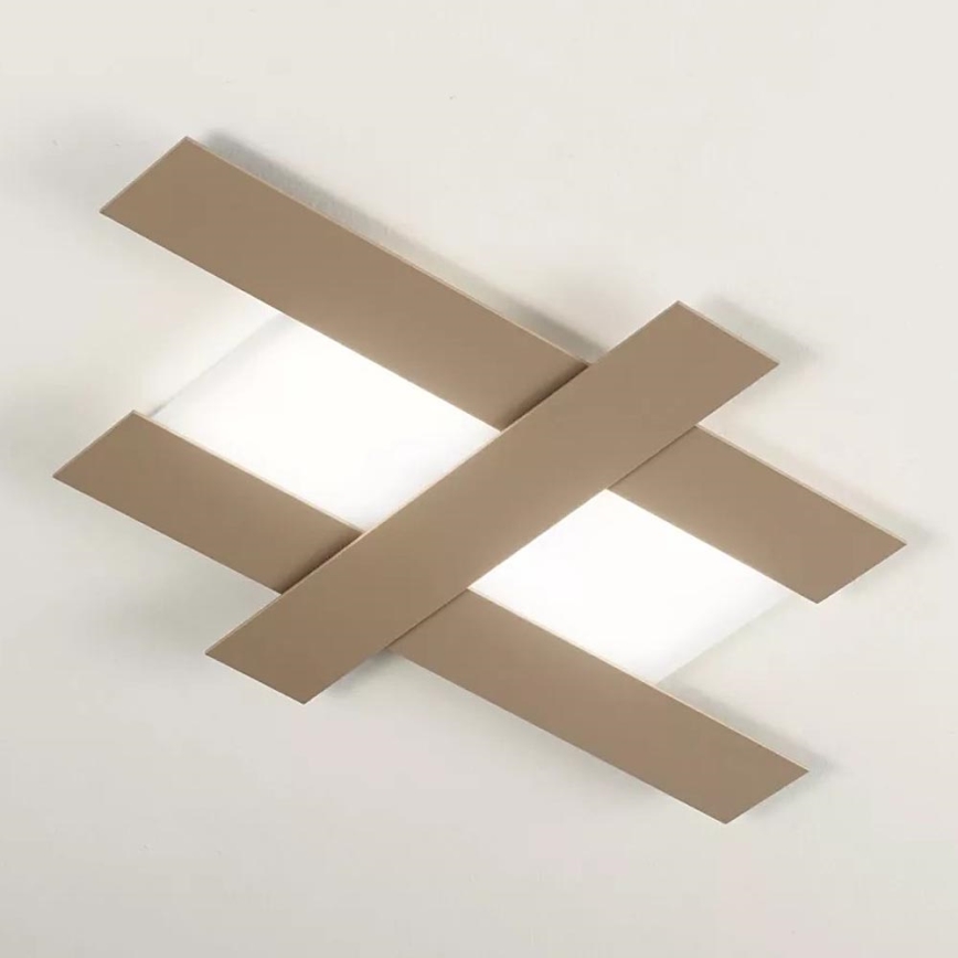 Gea Luce DOHA P M T - Plafonnier LED DOHA LED/40W/230V 84 cm beige