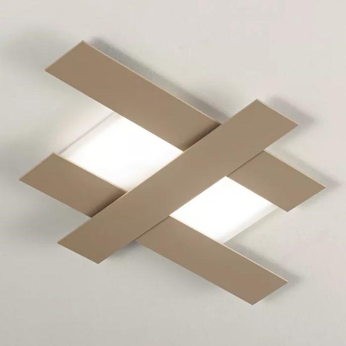 Gea Luce DOHA P P T - Plafonnier DOHA LED/30W/230V 65,5 cm beige