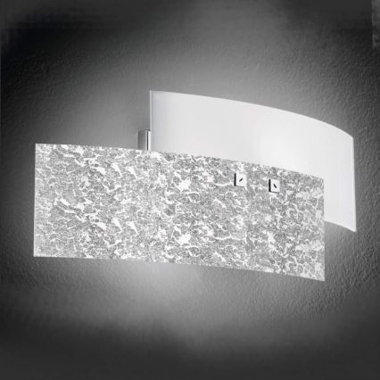 Gea Luce LARA A P arg - Applique murale LARA 2xE14/42W/230V argent