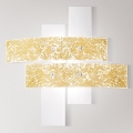 Gea Luce LARA P G oro - Plafondlamp LARA 4xE27/52W/230V 91 cm goud