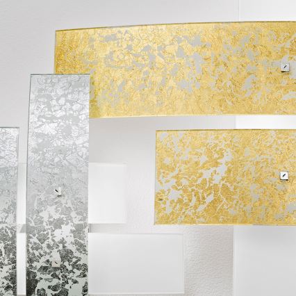 Gea Luce LARA P M oro - Plafonnier LARA 2xE27/70W/230V 70 cm doré