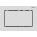 Geberit 115.080.01.1 - Spoelknop Omega30 21,2x14,2 cm wit