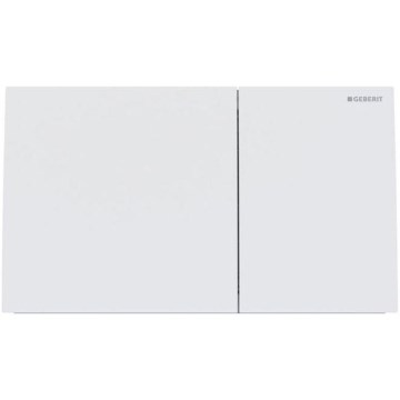 Geberit 115.622.JT.1 - Plaque de commande Sigma70 25x14,6 cm blanc mat