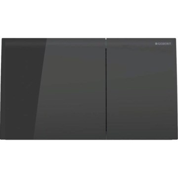 Geberit 115.622.SJ.1 - Plaque de commande Sigma70 25x14,6 cm noir