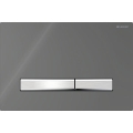 Geberit 115.788.JK.2 - Bedieningsplaat Sigma50 24,6x16,4 cm antraciet/mat chroom