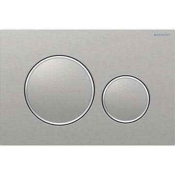 Geberit 115.882.SN.1 - Plaque de commande Sigma20 24,6x16,4 cm en inox