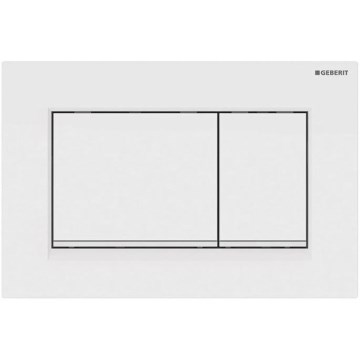 Geberit 115.883.11.1 - Bedieningsplaat Sigma30 24,6x16,4 cm wit