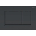 Geberit 115.883.16.1 - Plaque de commande Sigma30 24,6x16,4 cm noir mat