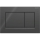 Geberit 115.883.DW.1 - Sigma30 bedieningsplaat 24,6 x 16,4 cm zwart