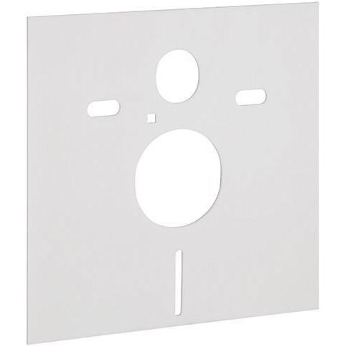 Geberit 156.050.00.1 - Isolerende onderlegplaat voor hangend toilet en bidet 40 x 42 cm wit