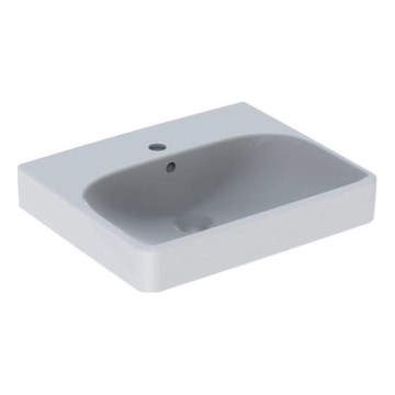 Geberit 500.256.01.1 - Lavabo mural Smyle Square 50 x 41 cm céramique/blanc