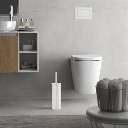 Gedy - Brosse WC sur pied JACK blanche