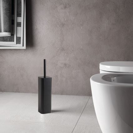 Gedy - Brosse WC sur pied JACK noire