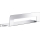 Gedy - Étagère avec porte-serviettes CLEO 30 cm, acier inoxydable brillant