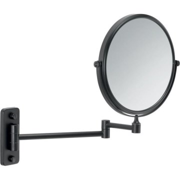 Gedy - Miroir mural cosmétique GAIA noir mat