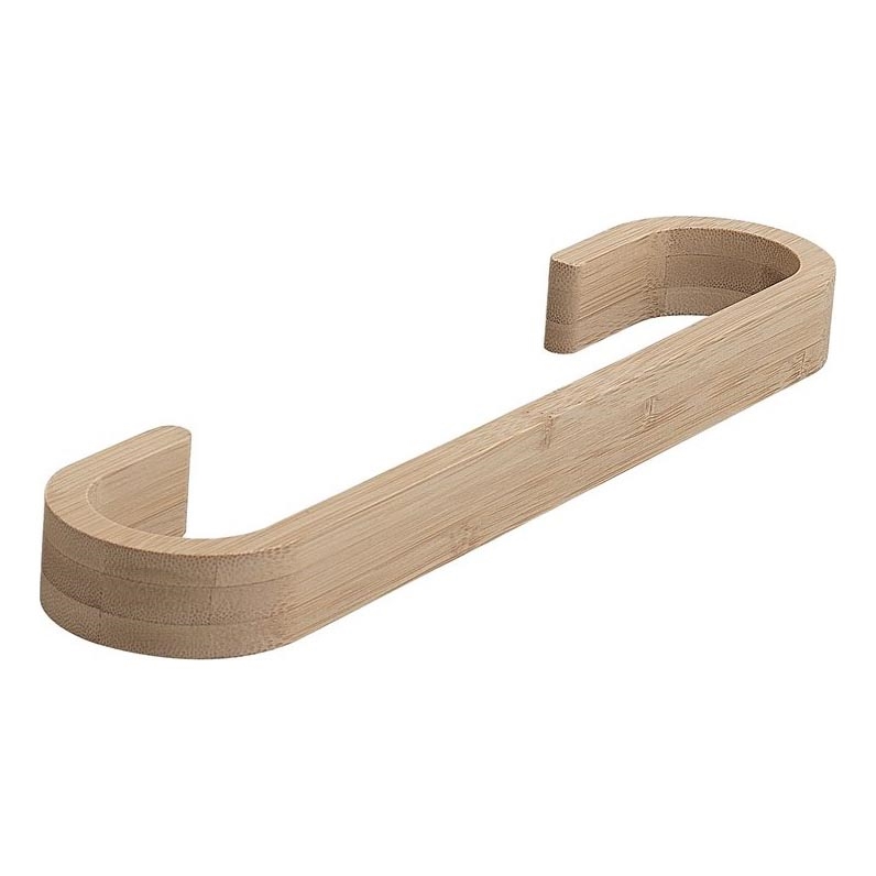 Gedy - Muur handdoek hanger HIMALAYA 7x30 cm bamboe/beige