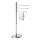 Gedy - Pied avec porte-serviettes HIBISCUS 90,5 cm chrome brillant