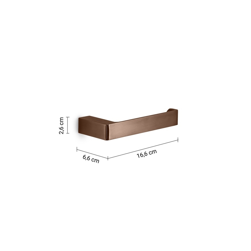 Gedy - Porte-rouleau de papier toilette PIRENEI bronze
