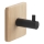 Gedy - Porte-serviettes autocollant HIMALAYA noir/bambou