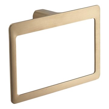 Gedy - Porte-serviettes mural PIRENEI 15x23 cm doré mat