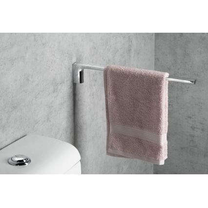 Gedy - Porte-serviettes mural PIRENEI 6,6x41 cm chromé brillant