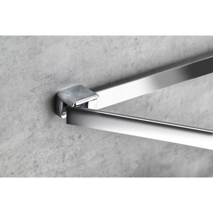 Gedy - Porte-serviettes mural rotatif PIRENEI 36 cm chrome brillant