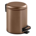 Gedy - Poubelle POTTY 5 l à fermeture douce, bronze