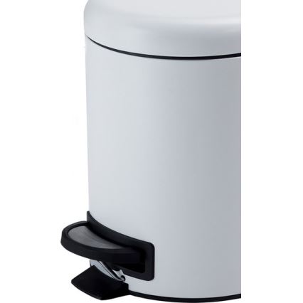 Gedy - Prullenbak POTTY 3 l met zachte sluiting, wit