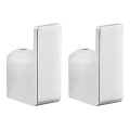 Gedy - SET 2x Muurhaak PIRENEI glanzend chroom