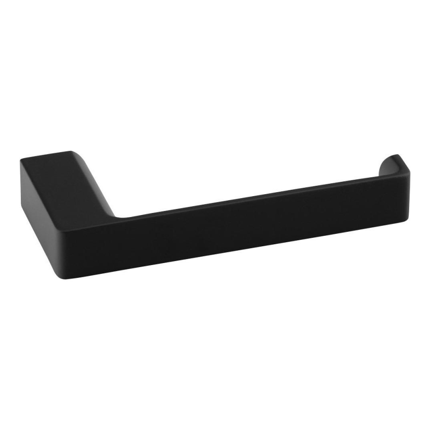 Gedy - Toiletpapierhouder PIRENEI mat zwart