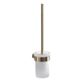Gedy - Wand-WC-borstel PIRENEI melkglas/mat goud