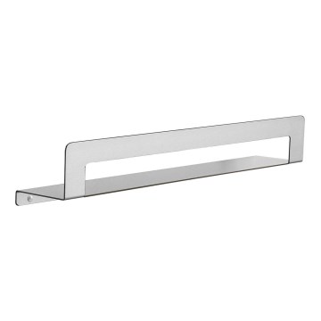 Gedy - Wandplank met handdoekrek CLEO 50 cm mat RVS