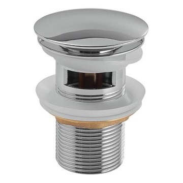 Gedy - Wastafelafvoer CLICK-CLACK Ø 6,6 cm glanzend chroom