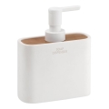 Gedy - Zeepdispenser NINFEA wit/bamboe
