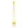 Gele lampen aan koord DIEGO 3xE27 / 60W / 230V